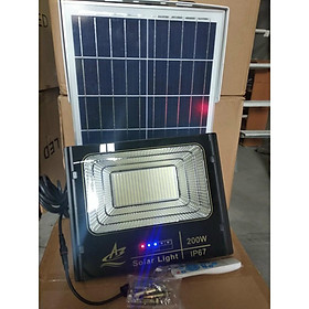 Mua Đèn pha báo pin năng lượng mặt trời 300W 200W 100W 60W ngoài trời  sân vườn siêu bền