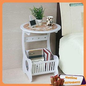 Mua Bàn Tròn Có Kệ Để Sách Độc Đáo - Hàng Loại 1