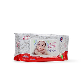 Khăn ướt baby ENJOY mềm mại, dưỡng ẩm, tiện dụng, đạt chuẩn sức khỏe SGS - Gói 20/50/65/80 tờ