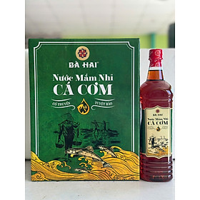 Thùng Nước Mắm Lít Bà Hai Dùng Để Kho Nấu Ăn 15 Độ Đạm ( 6 chai x 1 lít )