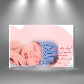 Hình ảnh Tranh Treo Tường Em Bé Baby Sleep- W071