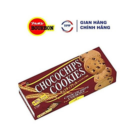 Hàng Nhâp Khẩu Bánh quy Chocochip Bourbon 100gr Nhật Bản