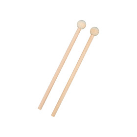 2Pcs Percussion Mallets Instrument Accessories Durable Drumsticks Classical Musical Parts for Bells Woodblock Chime Xylophone