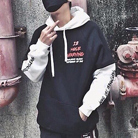 áo Hoodie nam phối tay