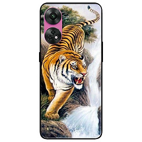 Ốp lưng dành cho Oppo Reno 8T 4G - Reno 8T 5G - Reno 10 5G - Reno 10 Pro 5G - Nền Hổ Mẫu 2 - Hàng Chính Hãng