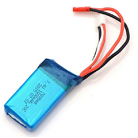 Mua Pin sạc 7.4V dung lượng 1000mAh cho v912 chân cắm đỏ jack JST