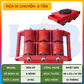 Rùa di chuyển hàng loại 8 tấn- Con lăn chuyển hàng