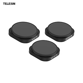 TELESIN 3-in-1 ND8/16/32-PL Filter Lens Kit Replacement for GoPro Hero 9 Black