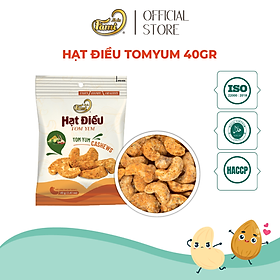 Snack Hạt điều Faminuts Túi 40g - snack hạt điều bể đôi ăn vặt giàu dinh dưỡng