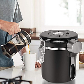Mua 1.8L Hộp đựng hạt cà phê bằng thép không gỉ  kín gió
