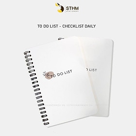 Sổ tay lập kế hoạch mỗi ngày - Sổ tay Handmade - 140 trang - Sổ tay To do list (Giao đơn từ 80k)
