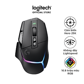 Mua Chuột game không dây Logitech G502 X PLUS LIGHTSPEED – switch LIGHTFORCE Hybrid  RGB Lightsync  Cảm biến Hero 25K  Windows/Mac OS - Hàng chính hãng