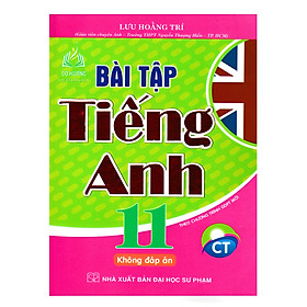 Sách - Bài Tập Tiếng Anh Lớp 11 - Không Đáp Án (Theo Chương Trinh GDPT Mới chân trời )