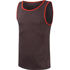 Fashion Men Summer Tank Top Running Vest O Neck Sleeveless Casual Comfortable Sports Training Fitness T-Shirt