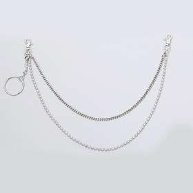 Dây xích móc đai quần vòng tròn retro cá tính hip hop