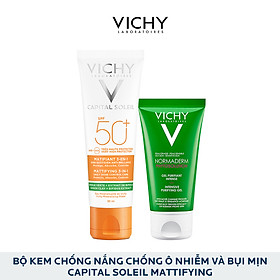Bộ Kem Chống Nắng Chống Ô Nhiễm Và Bụi Mịn VICHY Capital Soleil Mattifying