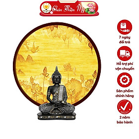 Mua Đèn Thờ Hào Quang Phật Tranh Trúc Chỉ  Trang Trí Bàn Thờ  Hào Quang Trúc Chỉ Hoa Sen Chim Hạc TC-HQ-116
