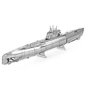 Mô Hình Lắp Ráp 3d Tàu Ngầm U-boat Type XXI