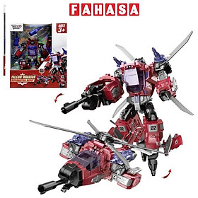 Đồ Chơi Robot Biến Hình Thành Máy Bay Trực Thăng - Vecto VTB19/RD - Màu Đỏ