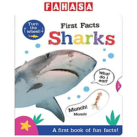 Ảnh bìa First Facts Sharks (Turn-the-Wheel Books)