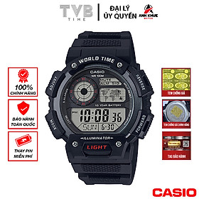 Đồng hồ nam dây nhựa Casio Standard chính hãng Anh Khuê AE-1400WH-1AVDF