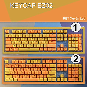 Keycap PBT Xuyên Led EZPC Giá Rẻ