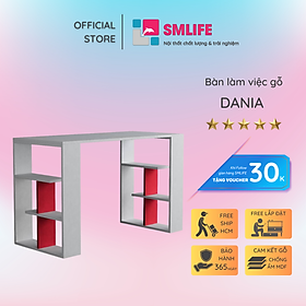Mua Bàn Học Cho Bé Bằng Gỗ Kiểu Dáng Nhỏ Gọn SMLIFE Dania