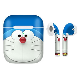 Mua Miếng dán skin chống bẩn cho tai nghe AirPods in hình Doremon - Dor028 (bản không dây 1 và 2)