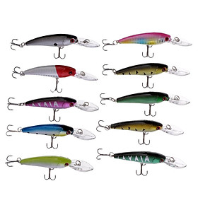 Minnow Fishing Lures Crankbait Set Hard Baits Swimbaits For Trout Bass Perch