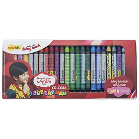 Bút sáp màu jumbo thiên long cr-c036