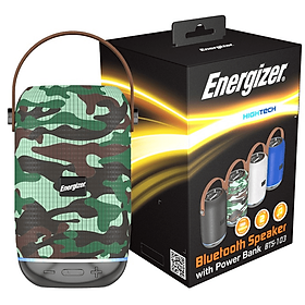 Loa bluetooth Energizer BTS 103 10w Màu rằn ri Camo  - Hàng Chính Hãng