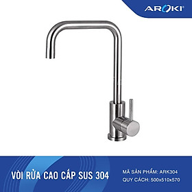 VÒI RỬA CAO CẤP SUS 304 ARK304 BẢO HÀNH VĨNH VIỄN - CÓ THỢ LẮP ĐẶT