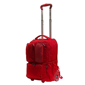 >> BÁO GIÁ VALI KÉO NGANG PHI CÔNG VẢI CAO CẤP 2 BÁNH XE TO SIZE 18 INCH TK009 | Shopee Lazada Sendo Tiki mới nhất 30 Balo có tay kéo 2 bánh xe ngăn đựng laptop du lịch đi học vải chống thấm size 18 Inch TT553