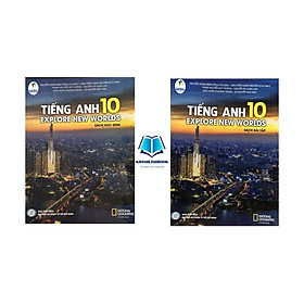 Sách – Combo Tiếng Anh 10 Explore New Worlds – Học Sinh + Bài tập ( Cánh Diều )