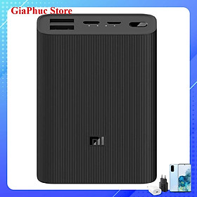 Pin sạc dự phòng Xiaomi Power Bank 3 10,000mAh Ultra Compact - Hàng chính hãng