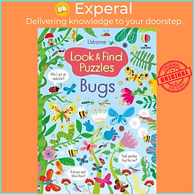 Hình ảnh Sách - Look and Find Puzzles Bugs by Kirsteen Robson Gareth Lucas (UK edition, paperback)