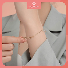 Lắc tay nữ vàng 14k Key Of Love LLF241 Huy Thanh Jewelry