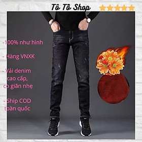 Quần Jean Nam Đẹp ️️ Quần Bò Nam Mẫu Mới Chất Liệu Denim Cao Cấp Thời Trang Chuẩn Hàng Shop Tô Tồ Shop -QJN54