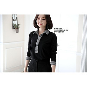 Q61919 ÁO SƠ MI PHỐI CARO