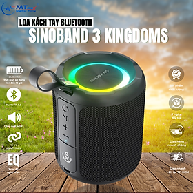 Mua Loa Xách Tay Sinoband 3 Kingdoms Công Suất 40W  Bass Trầm Ấm  Công Nghệ IPX6 Kháng Nước Hiệu Quả  Tích Hợp Led RGB Hiện Đại  Dễ Dàng Nghe Nhạc  Mang Đi Du Lịch  Hàng Chính Hãng