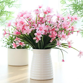Bó hoa lụa thủy tiên 24 bông trang trí nhà cửa xinh tươi TT-01