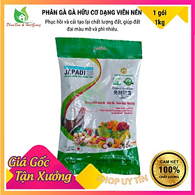 Mua Phân Bón Hữu Cơ Phân Gà Viên Nở Nhật Bản Japadi 1KG- Shop Phân Bón và Hạt Giống