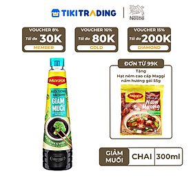 Nước Tương MAGGI Đậu Nành Giảm Muối 300ml