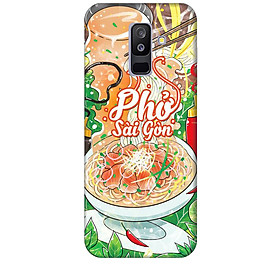 Ốp lưng dành cho điện thoại  SAMSUNG GALAXY A6P LUS 2018 Hình Phở Sài Gòn - Hàng chính hãng