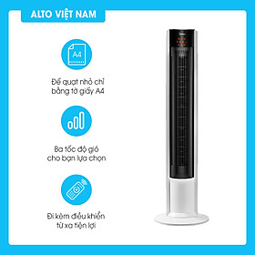 Quạt tháp MIDEA ZAC10BR điều khiển từ xa thông minh - Hàng chính hãng