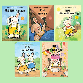Combo Chuyện Về Chú Thỏ Cool Nhất Hà Lan - Riki (5 Cuốn)