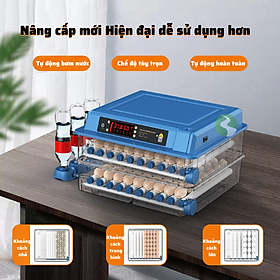 Máy ấp trứng mini thông minh Hàng chính hãng tích điện sử dụng 220v & 12v MAT08 - MAT08-12