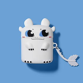 Mua Case Bao silicon cho airpod 1/2 - rồng trắng