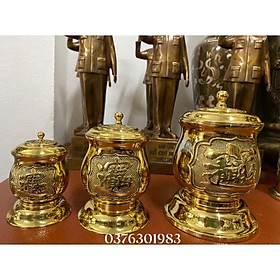 Mua Choé thờ hay còn gọi là Đài nước thờ bằng đồng cao 15cm