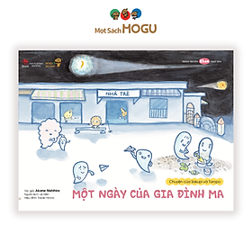 Hình ảnh Sách cho bé từ 3 tuổi - Phát triển quan sát Một ngày của gia đình ma (Truyện tranh Ehon Nhật Bản)